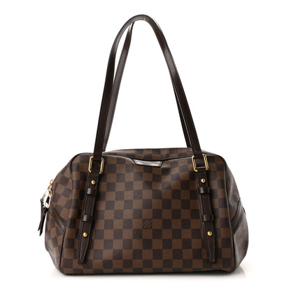 Louis Vuitton Damier Ebene Rivington GM 1 of 9