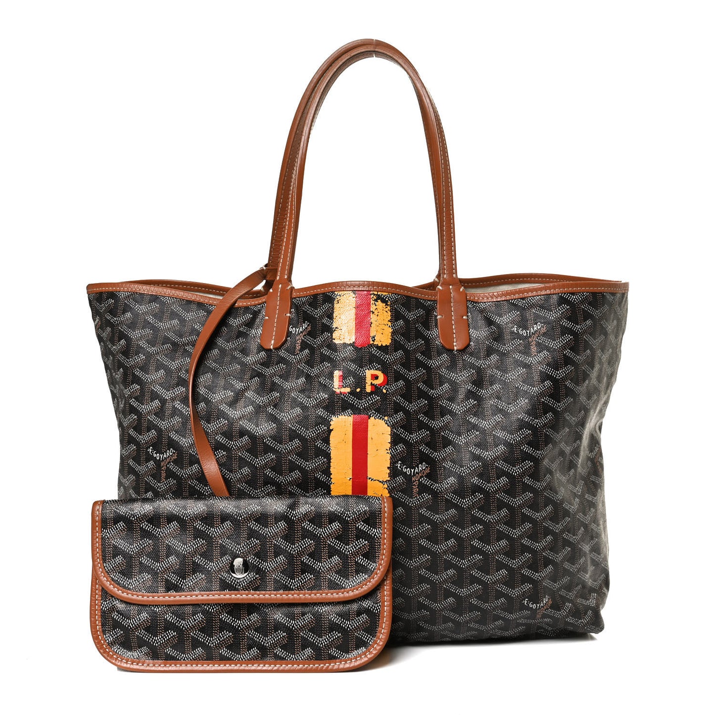 Goyardine Saint Louis PM Black Gold