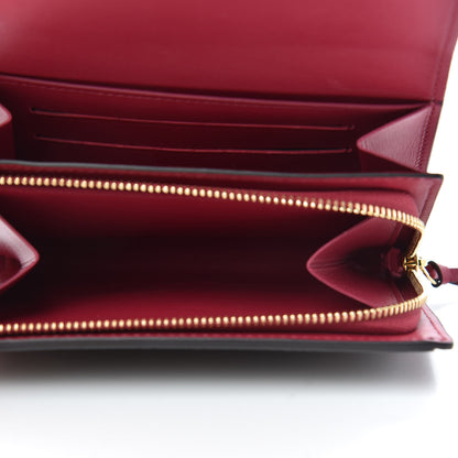 Louis Vuitton Monogram Flore Compact Wallet Fuchsia 5 of 7