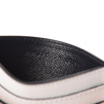 Saint Laurent Grain De Poudre Matelasse Dotted Squares Card Case White 7 of 9