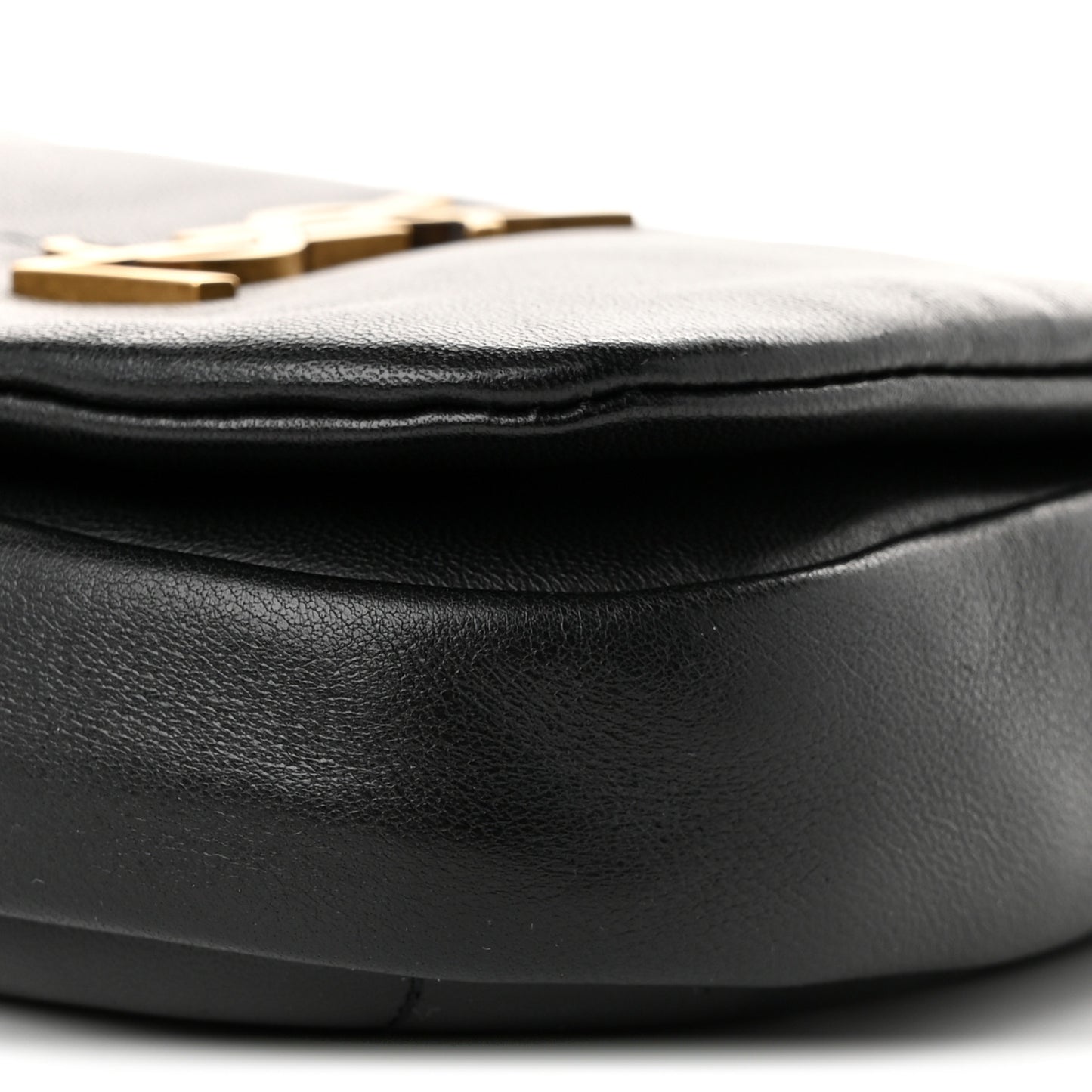 Lambskin Patchwork Monogram Nano Jamie 4.3 Black