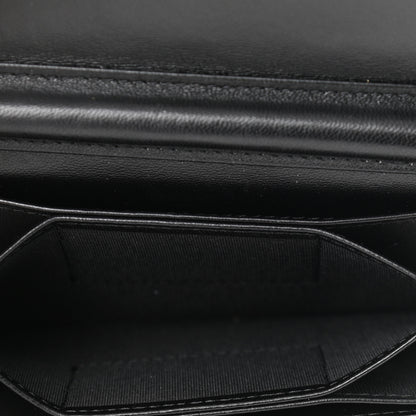 Chanel Lambskin Quilted My Chanel Lady Card Holder On Chain Black 5 of 12