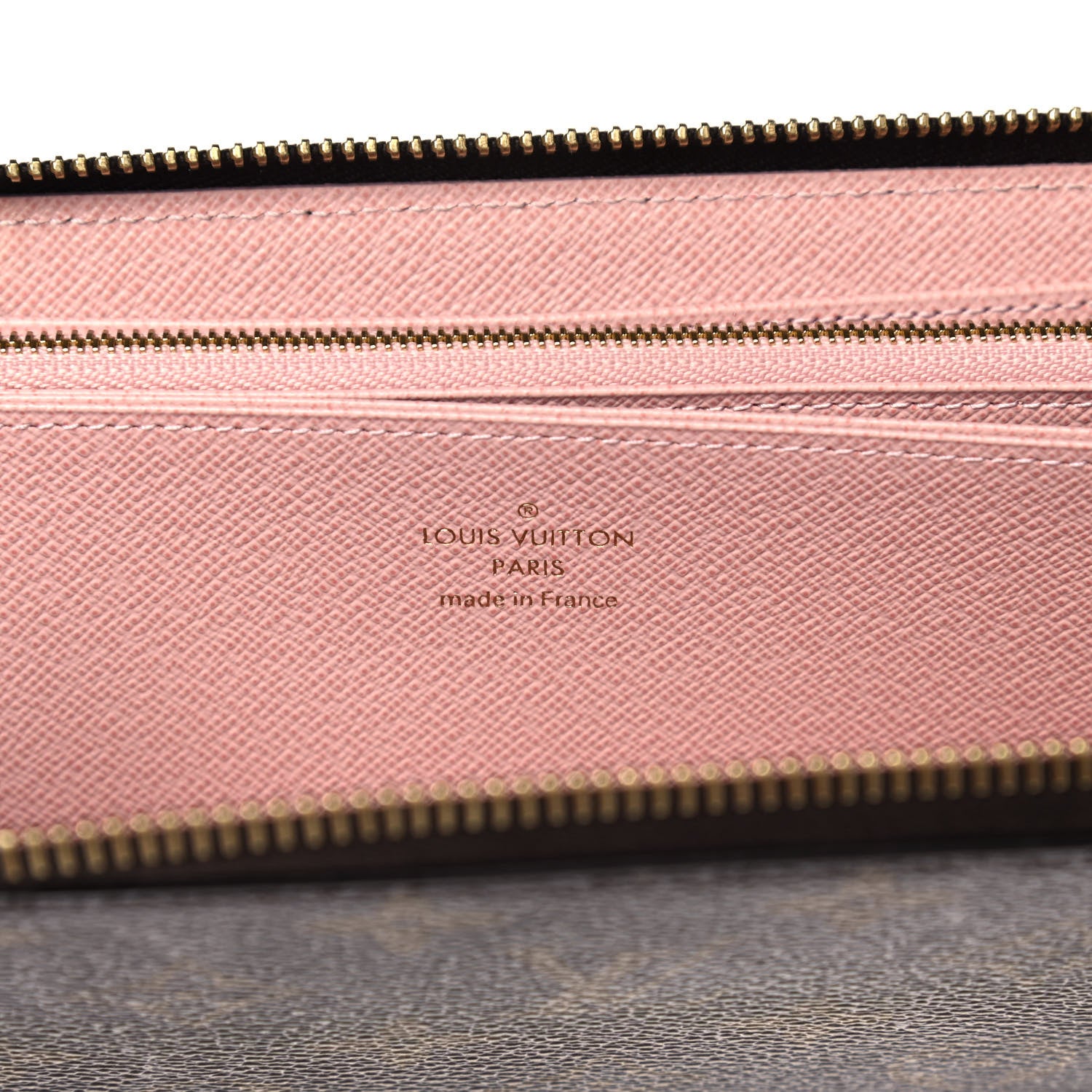 Louis Vuitton Monogram Zippy Wallet Rose Ballerine 6 of 11