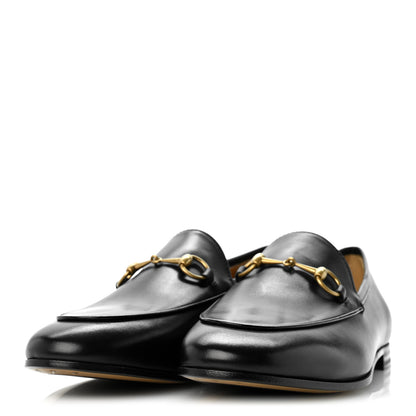 Gucci Calfskin Womens Jordaan Loafers 39 Black 4 of 10