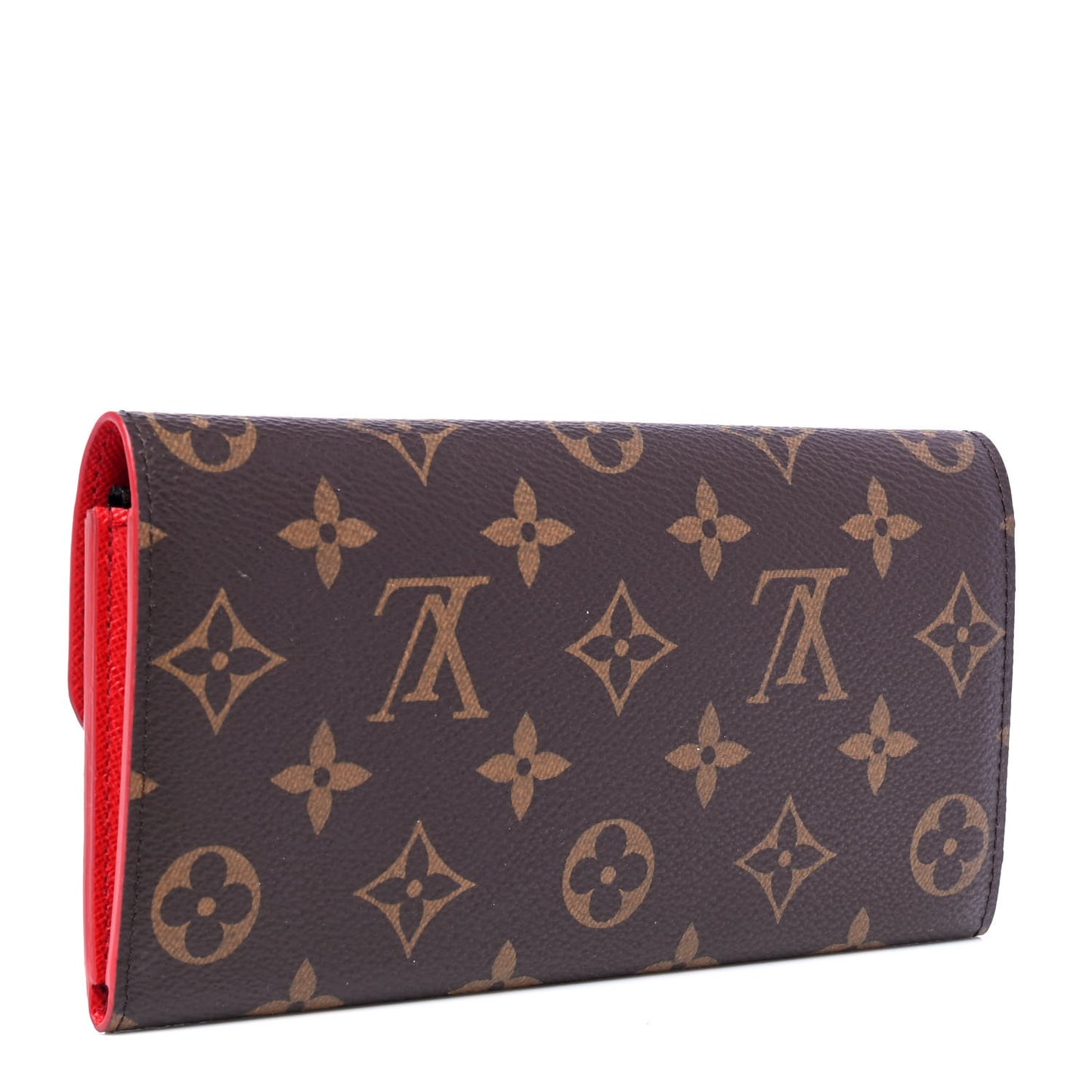 Monogram Bloom Flower Emilie Wallet Rouge
