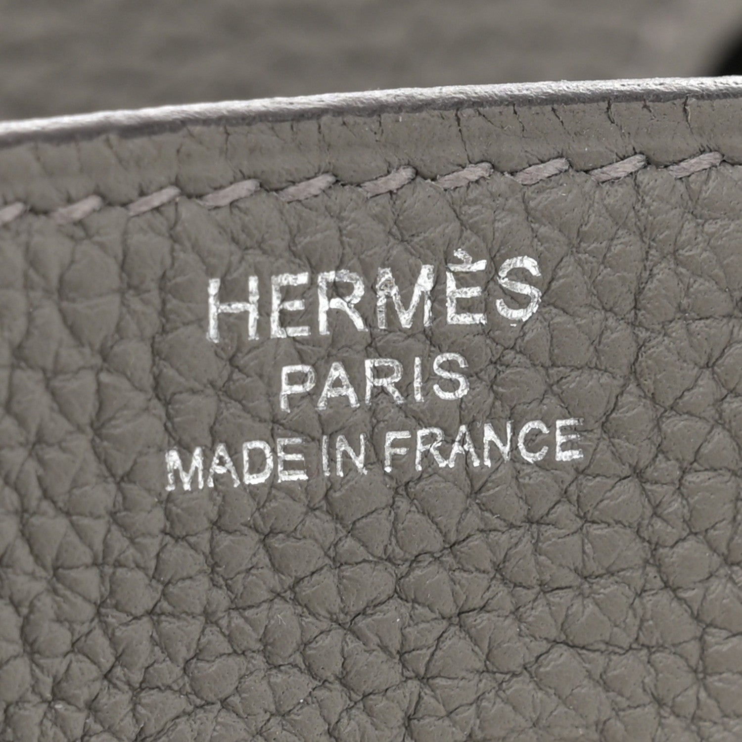 Hermes Togo Birkin 25 Gris Meyer 6 of 11
