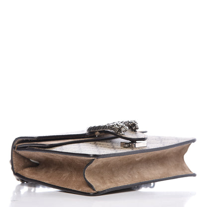 Gucci GG Supreme Monogram Mini Dionysus Shoulder Bag Taupe 4 of 9