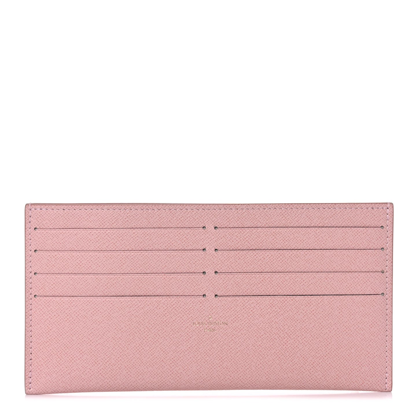 Calfskin Felicie Card Holder Insert Rose Ballerine