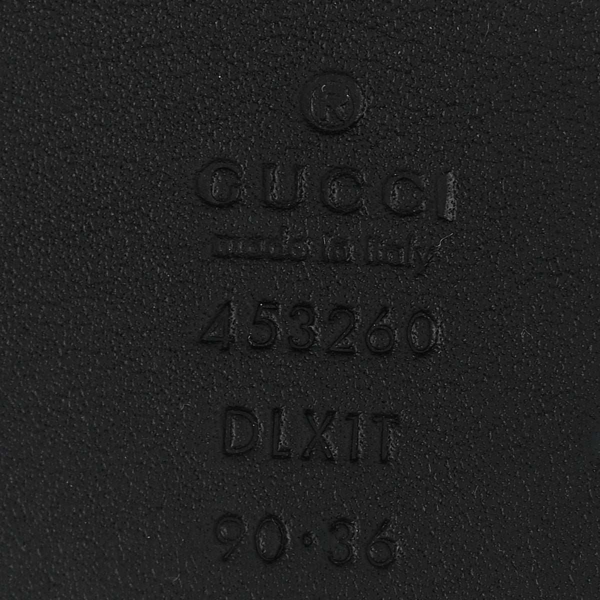 Moon Calfskin Pearl Double G 40mm Belt 90 36 Black Cream