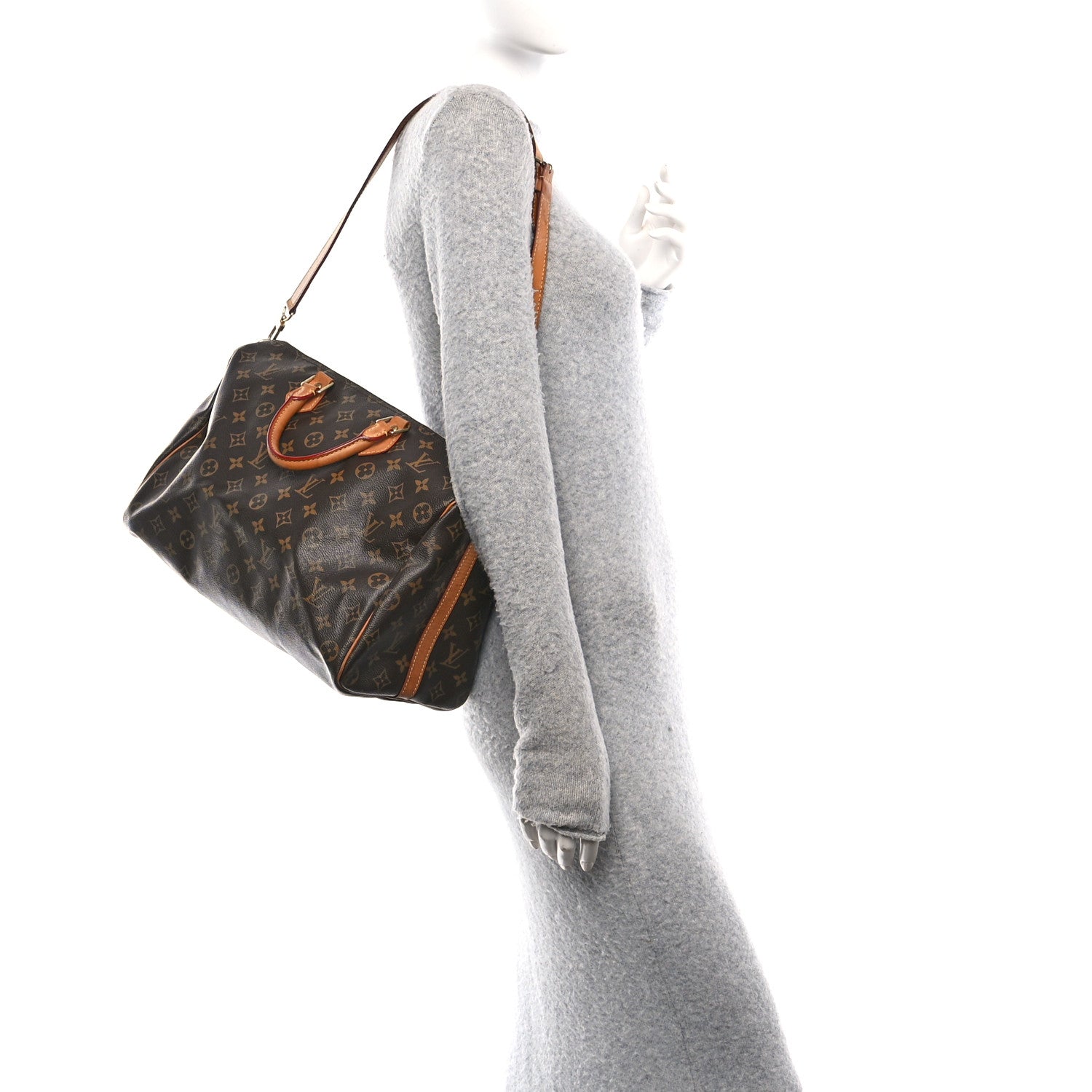 Louis Vuitton Monogram Speedy Bandouliere 35 2 of 10