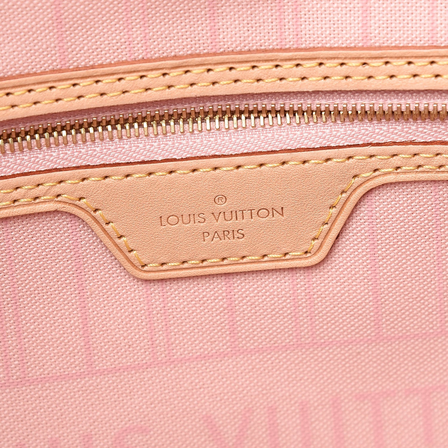 Louis Vuitton Damier Azur Neo Neverfull MM Rose Ballerine 8 of 12