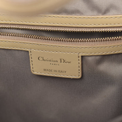 Christian Dior Coated Canvas Cannage Medium Panarea Tote Beige 6 of 20