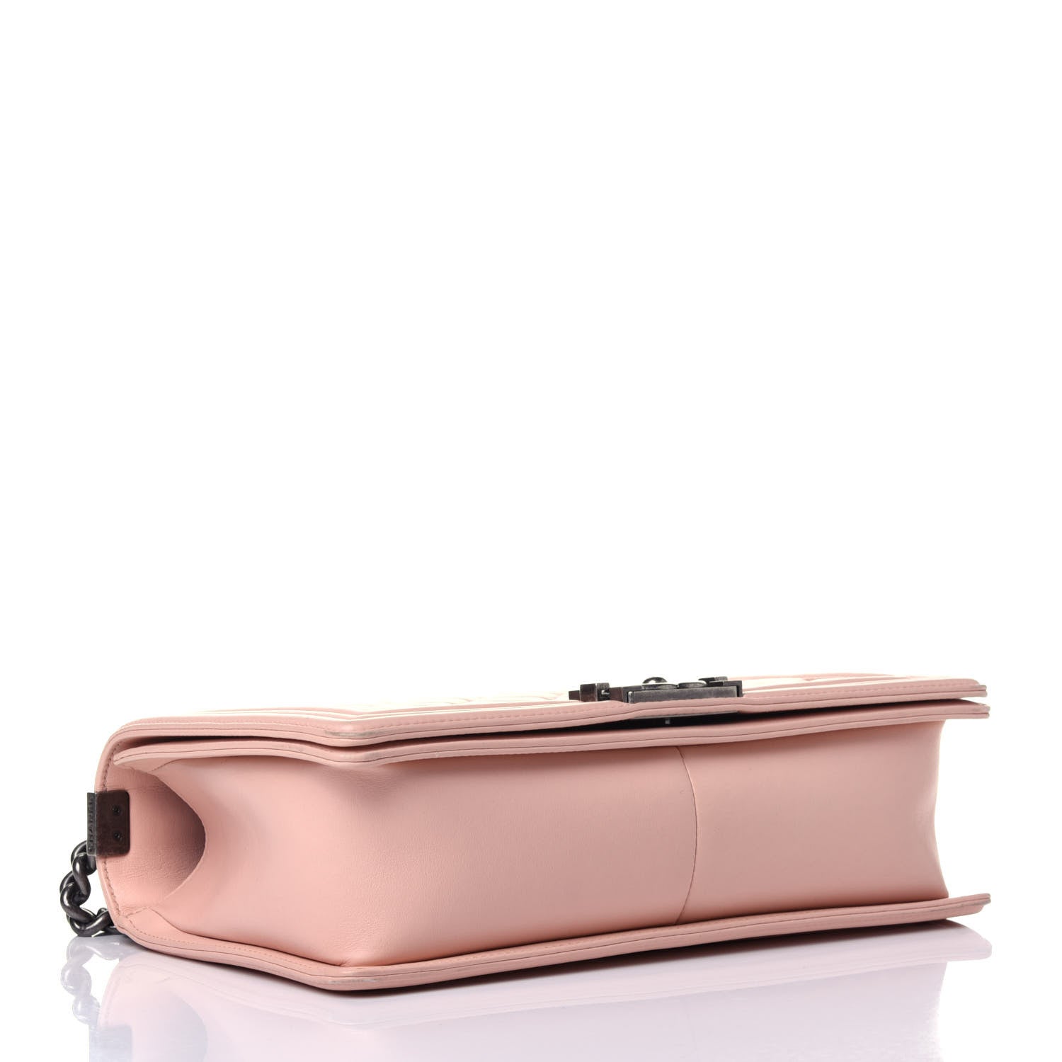 Chanel Calfskin Quilted New Medium Boy Flap Light Pink 4 of 11