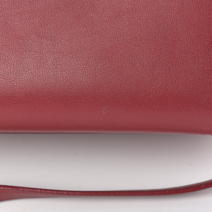 Saint Laurent Calfskin Small Sac De Jour Oxblood 15 of 21