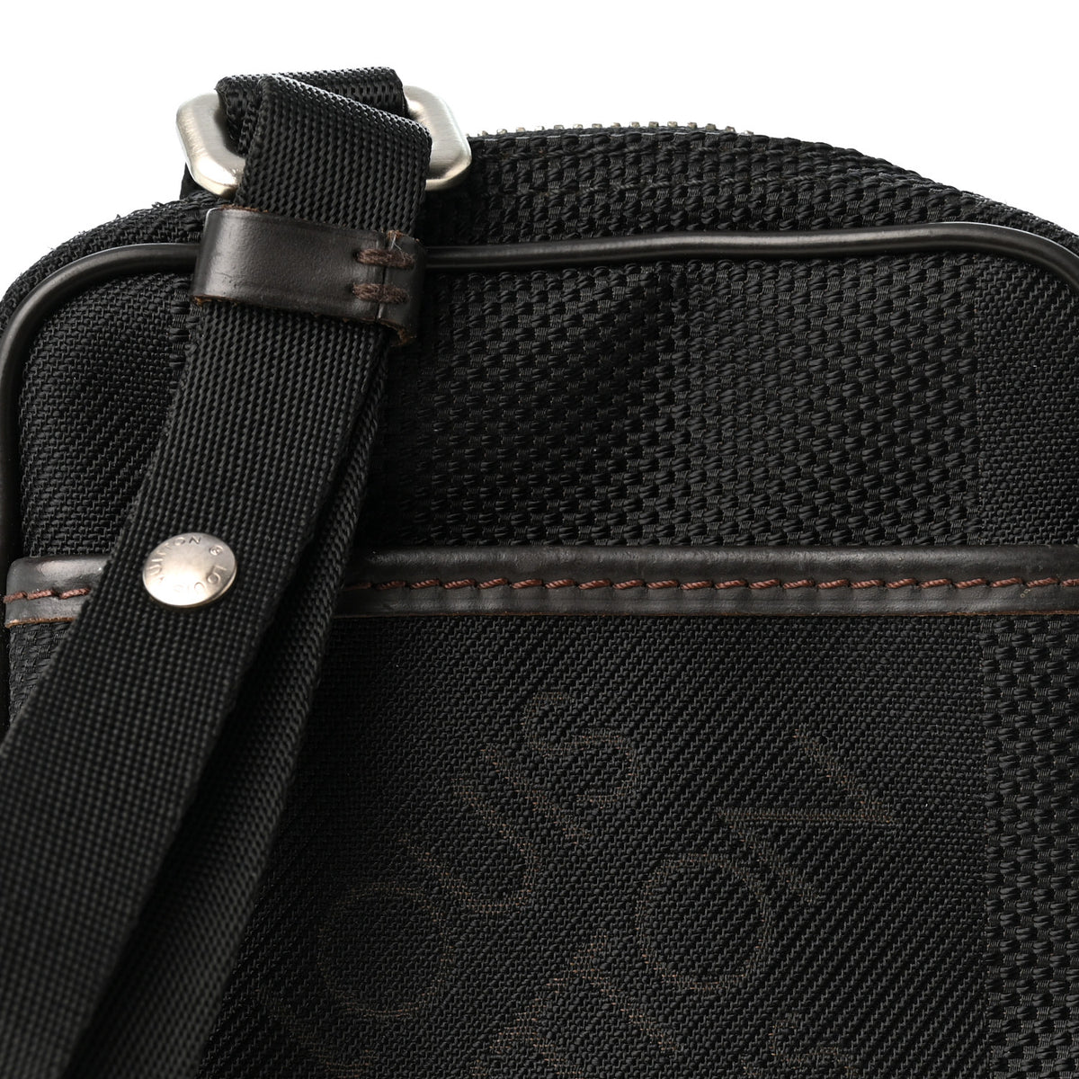 Louis Vuitton Damier Geant Citadin Messenger Black 7 of 10