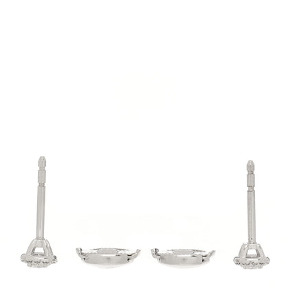 Tiffany Platinum Diamond .17ctw Soleste Earrings 3 of 5