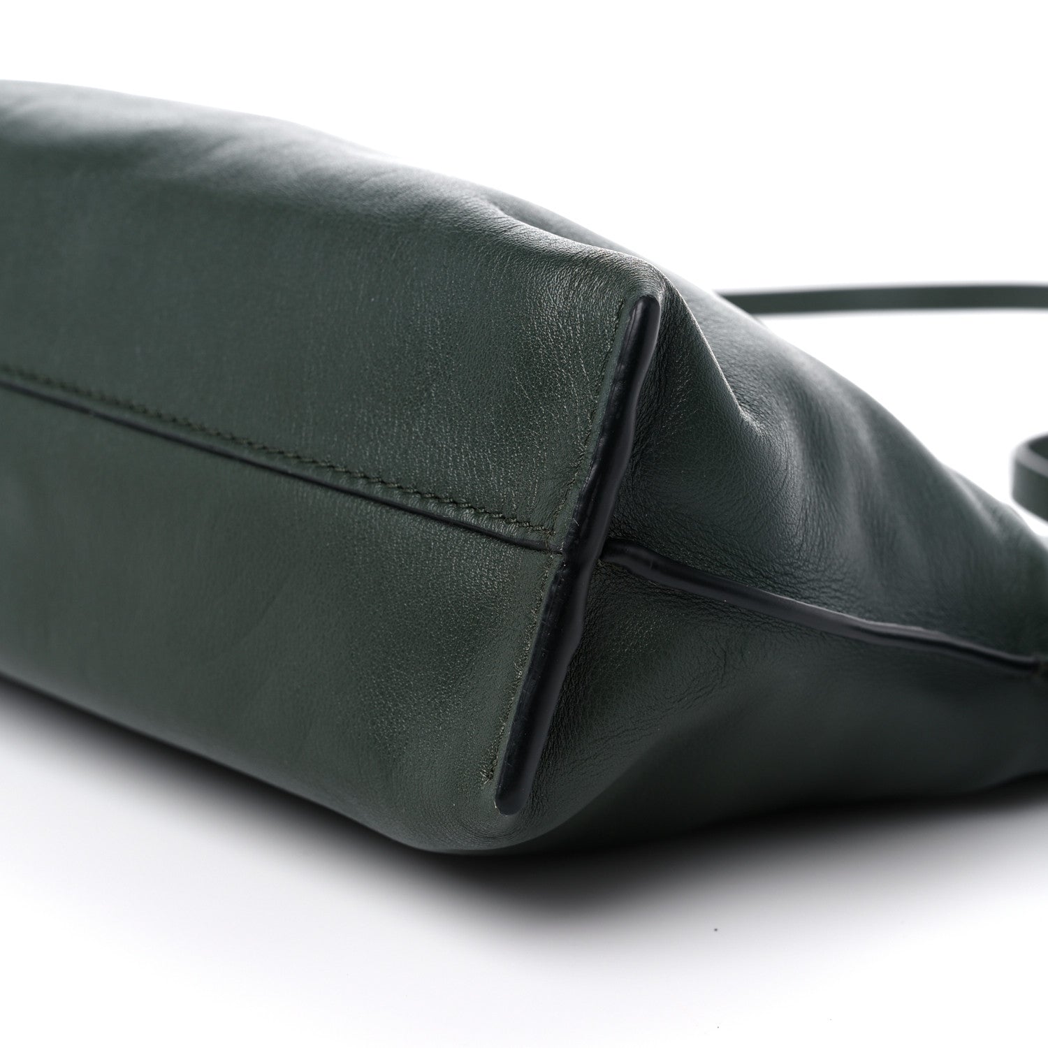 Loewe Calfskin Mini Flamenco Knot Clutch Vintage Khaki 7 of 8