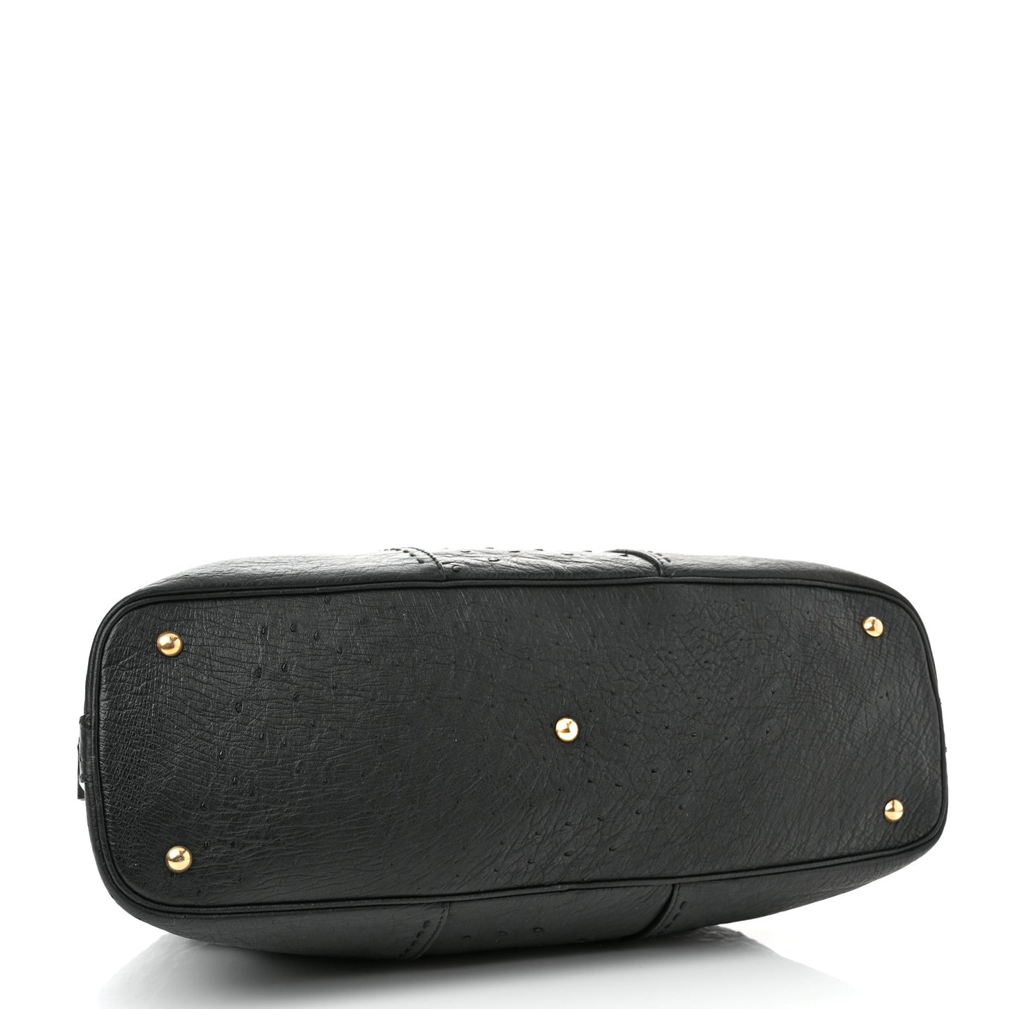 Ostrich Muse Messenger Bag Black