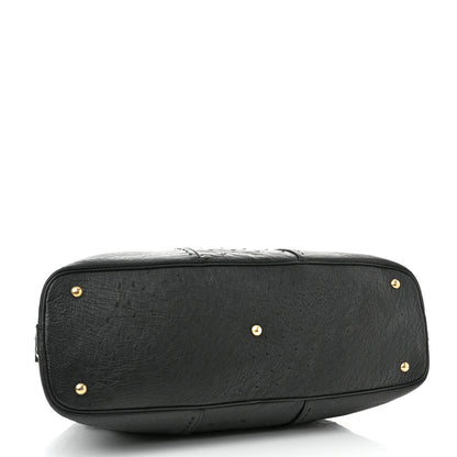 Saint Laurent Ostrich Muse Messenger Bag Black 4 of 13