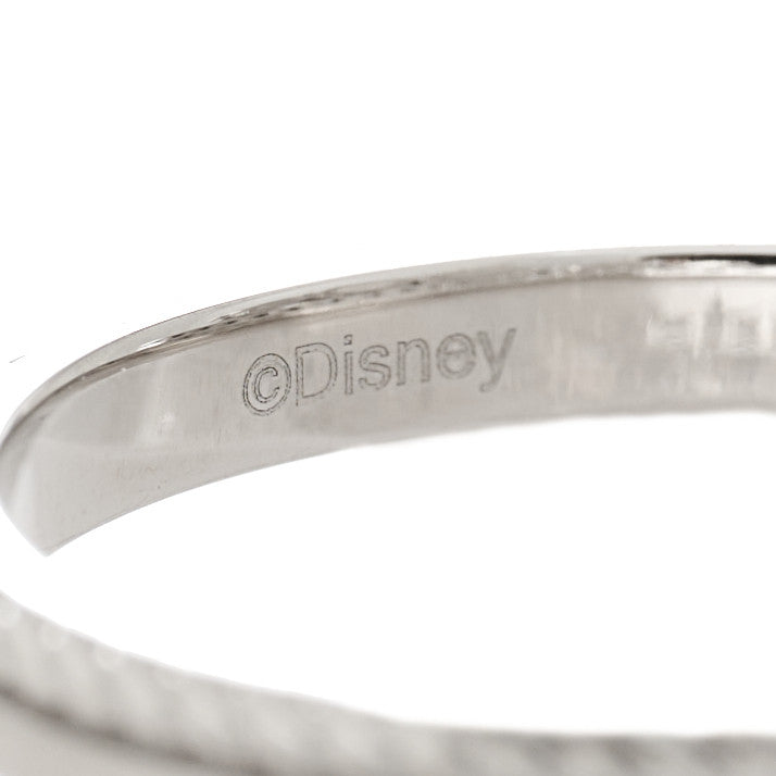 Roberto Coin 18K White Gold Diamond Disney Cinderella Tiara Ring 53 6.5 4 of 5