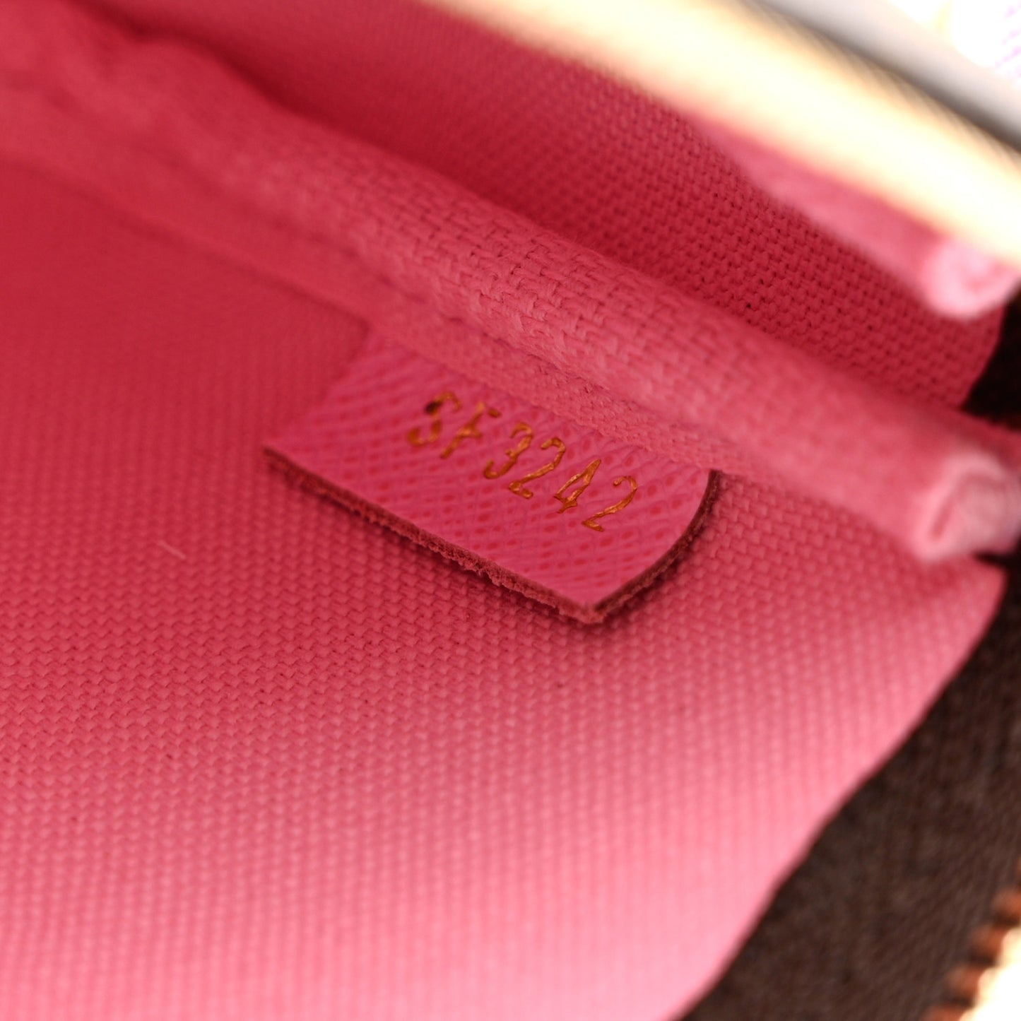 Monogram 2022 Christmas Animation Paris Mini Pochette Accessories Pink