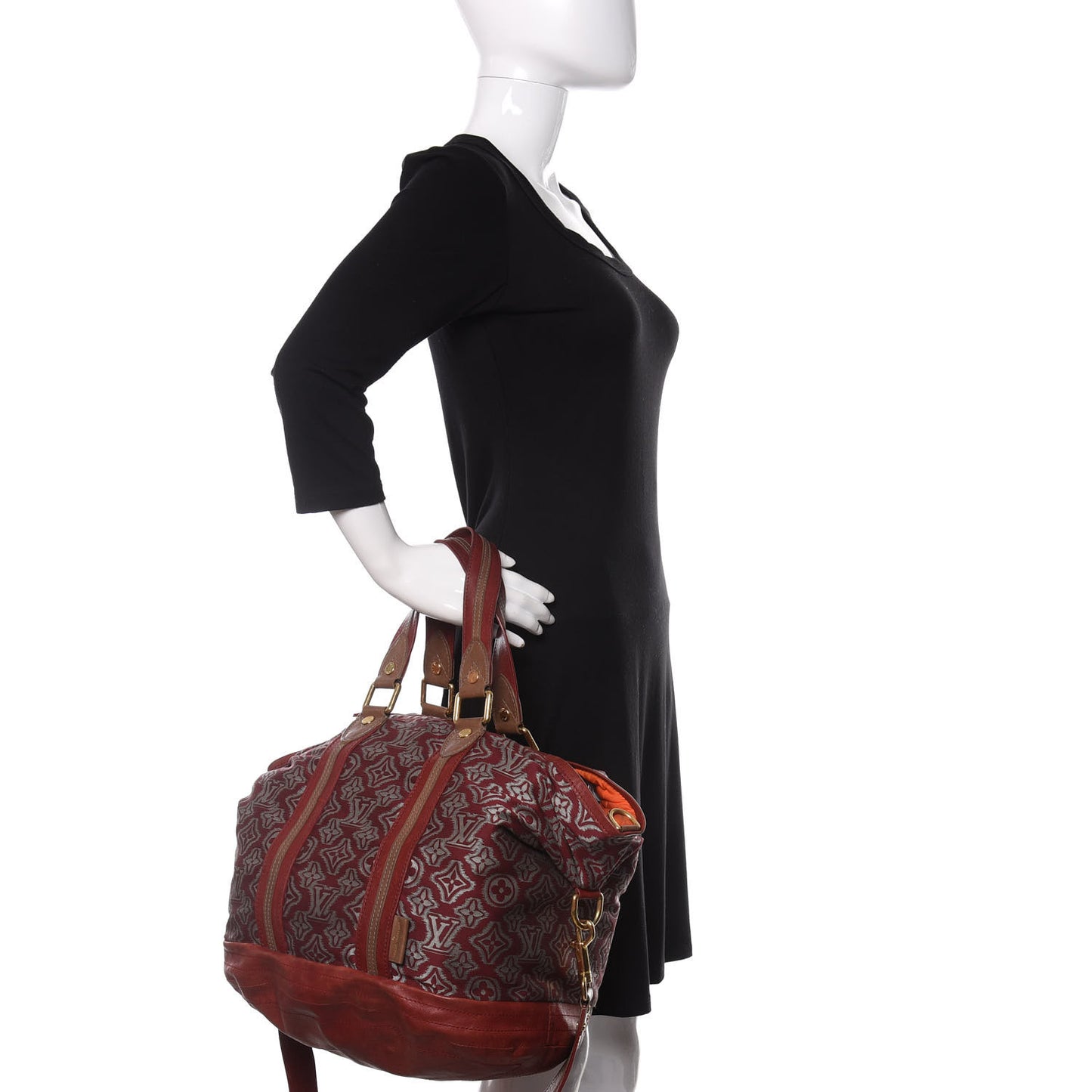 Jacquard Monogram Aviator Bordeaux