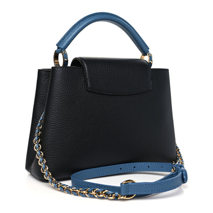 Louis Vuitton Taurillon Capucines BB Black General Blue 3 of 9
