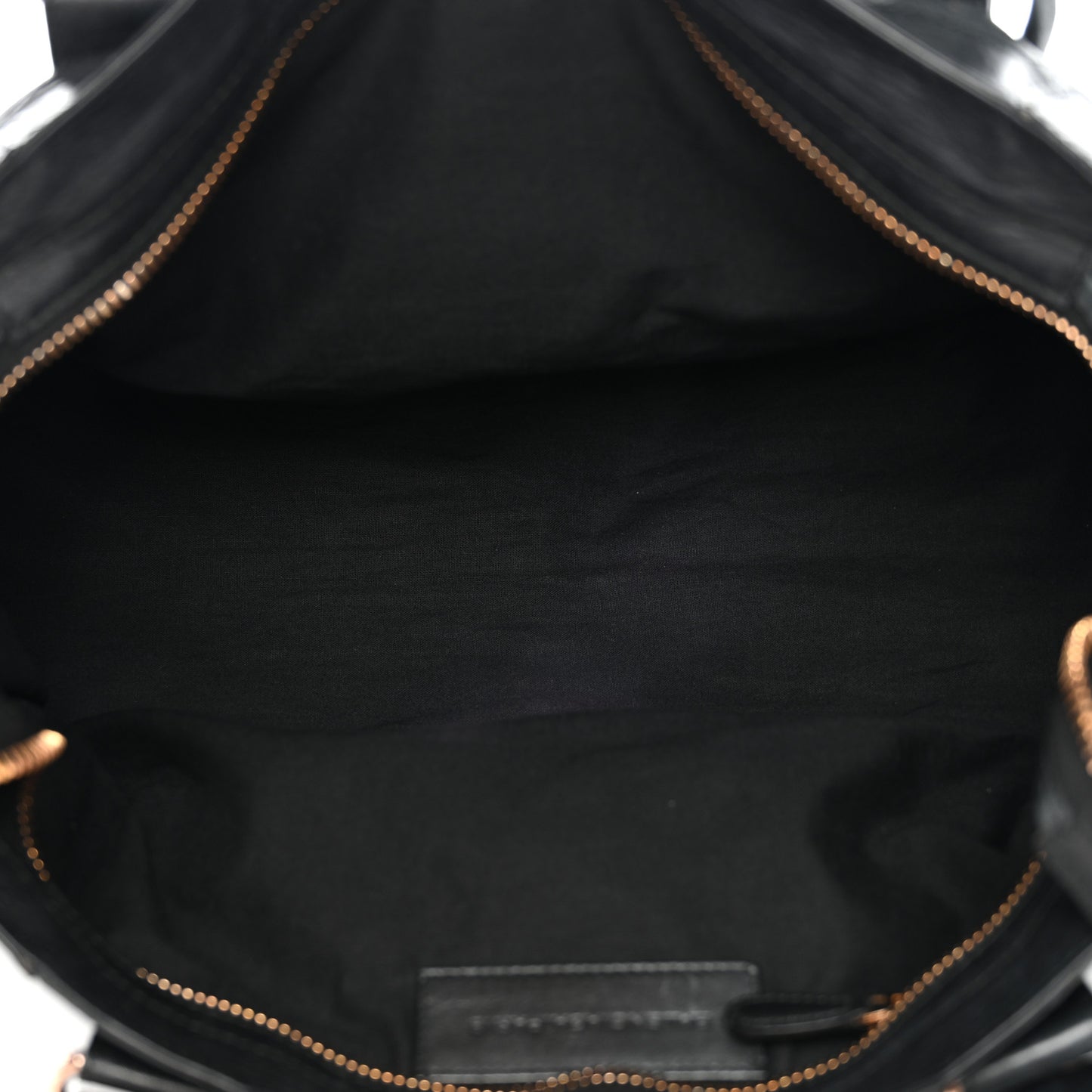 Agneau Giant 21 Rose Gold Hardware Part Time Black