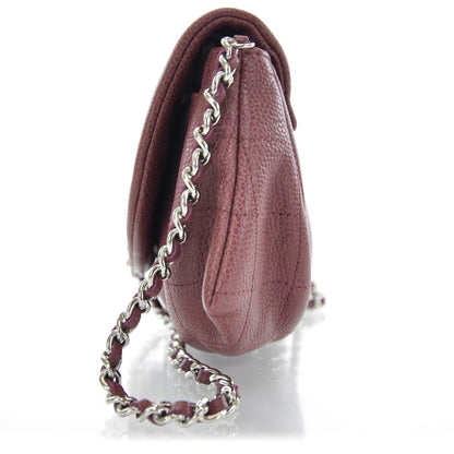 Chanel Caviar Half Moon Wallet On Chain WOC 4 of 12