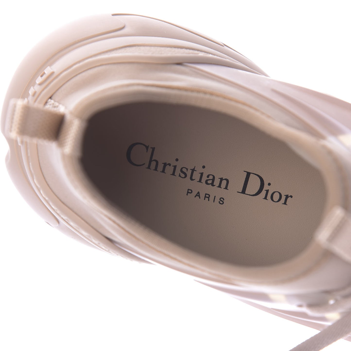 Neoprene Rubber Womens D-Connect Sneakers 37 Nude