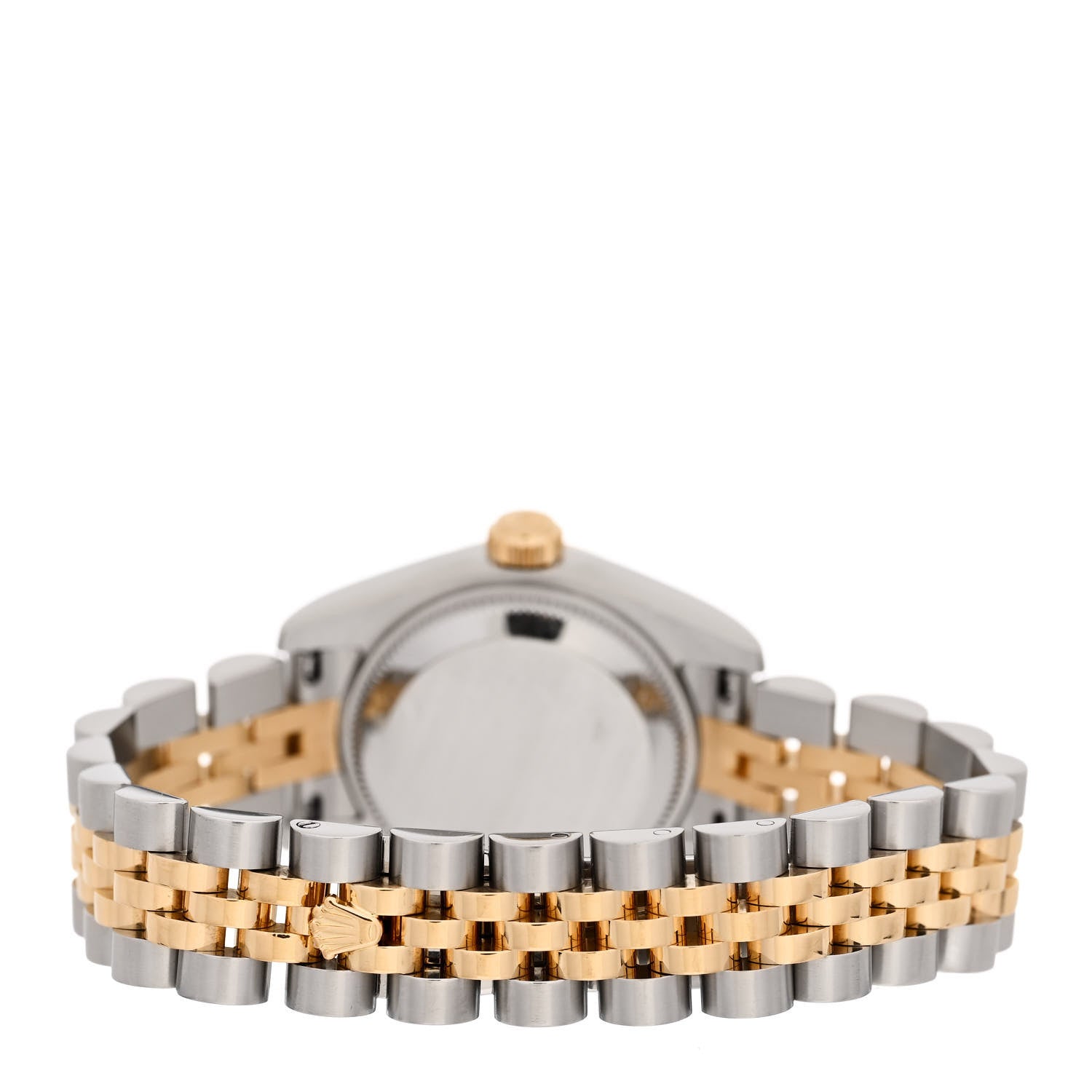 Rolex Stainless Steel 18K Yellow Gold Diamond 26mm Oyster Perpetual Datejust Watch Champagne Jubilee 179173 3 of 4