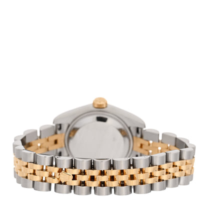 Rolex Stainless Steel 18K Yellow Gold Diamond 26mm Oyster Perpetual Datejust Watch Champagne Jubilee 179173 3 of 4