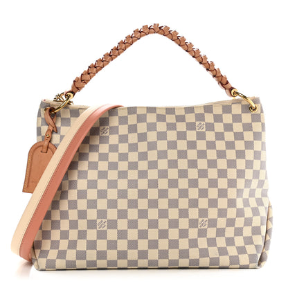 Louis Vuitton Damier Azur Beaubourg Hobo MM 1 of 12