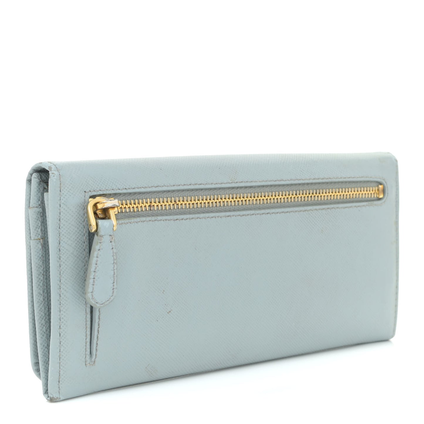 Saffiano Metal Continental Flap Wallet Lago