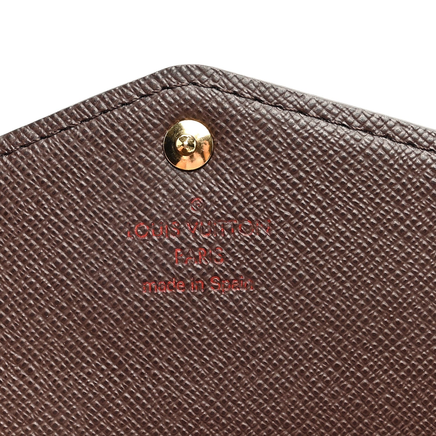 Louis Vuitton Damier Ebene Sarah Wallet NM 6 of 6