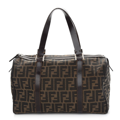 Fendi Zucca Boston Tobacco 1 of 9