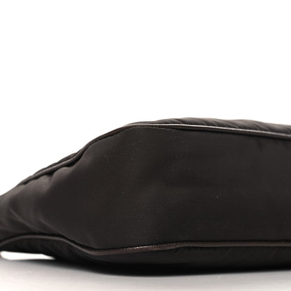 Prada Tessuto Nylon Saffiano Re-Edition 2005 Shoulder Bag Cacao 8 of 10
