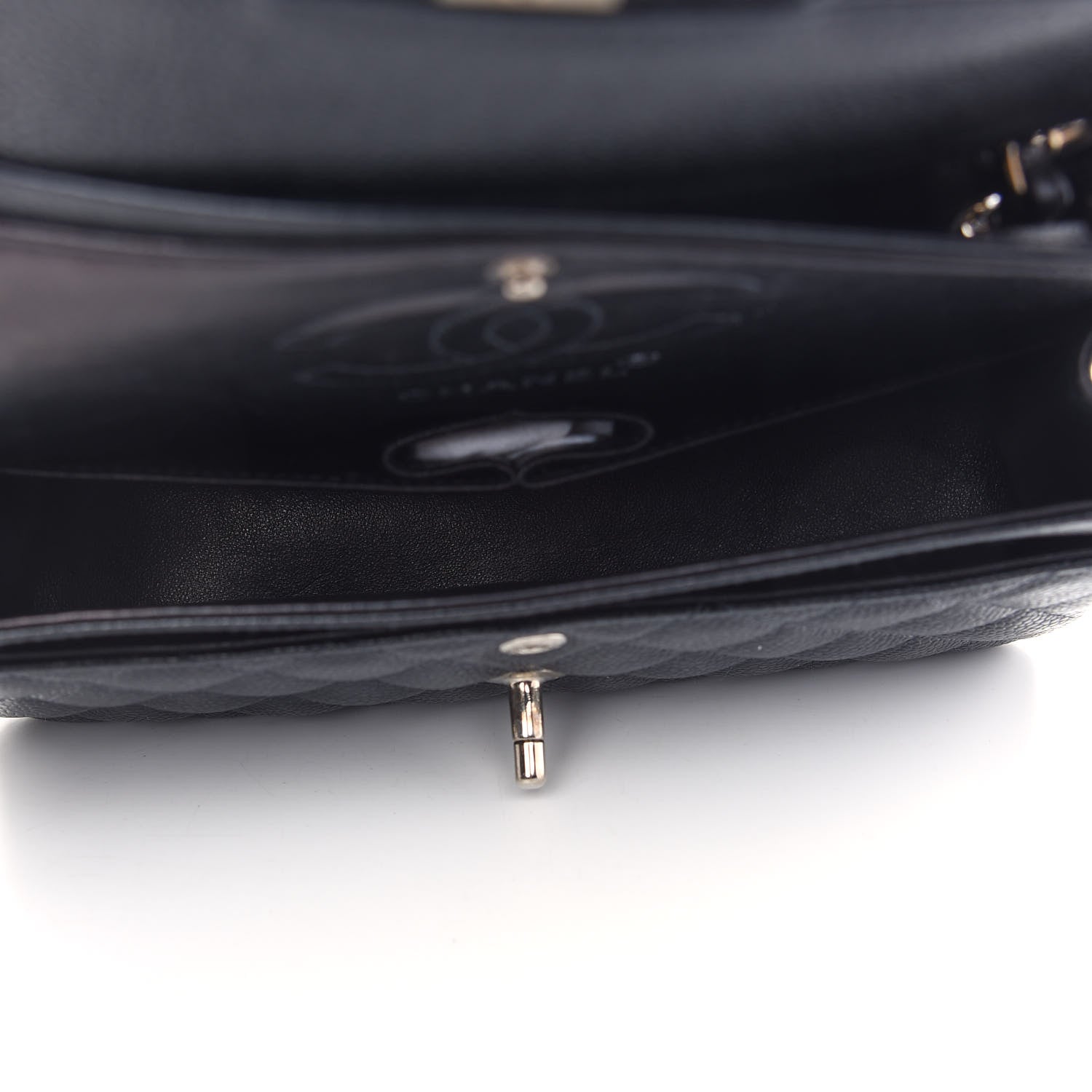 Chanel Caviar Quilted Small Double Flap Black 5 of 9