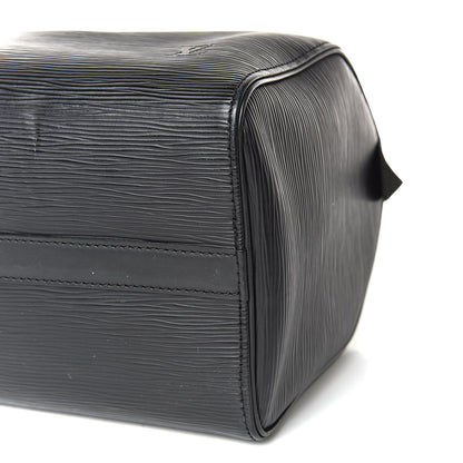 Louis Vuitton Epi Speedy 25 Black 8 of 17