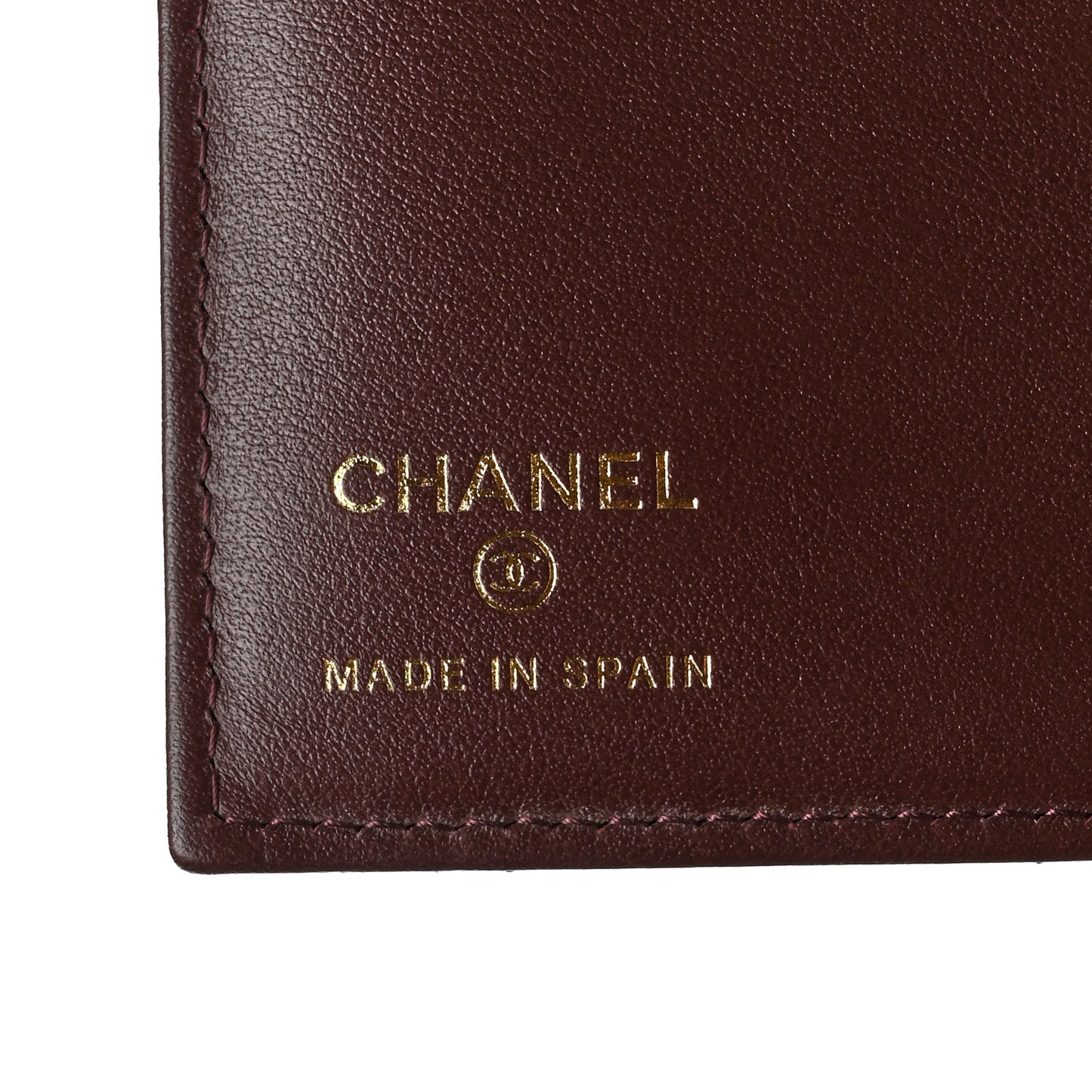 Caviar Quilted Passport Holder Black