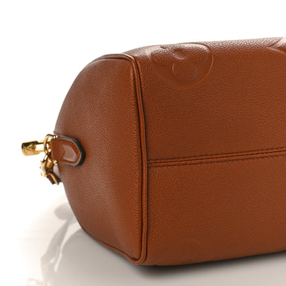 Louis Vuitton Empreinte Monogram Giant Speedy Bandouliere 25 Cognac 7 of 8
