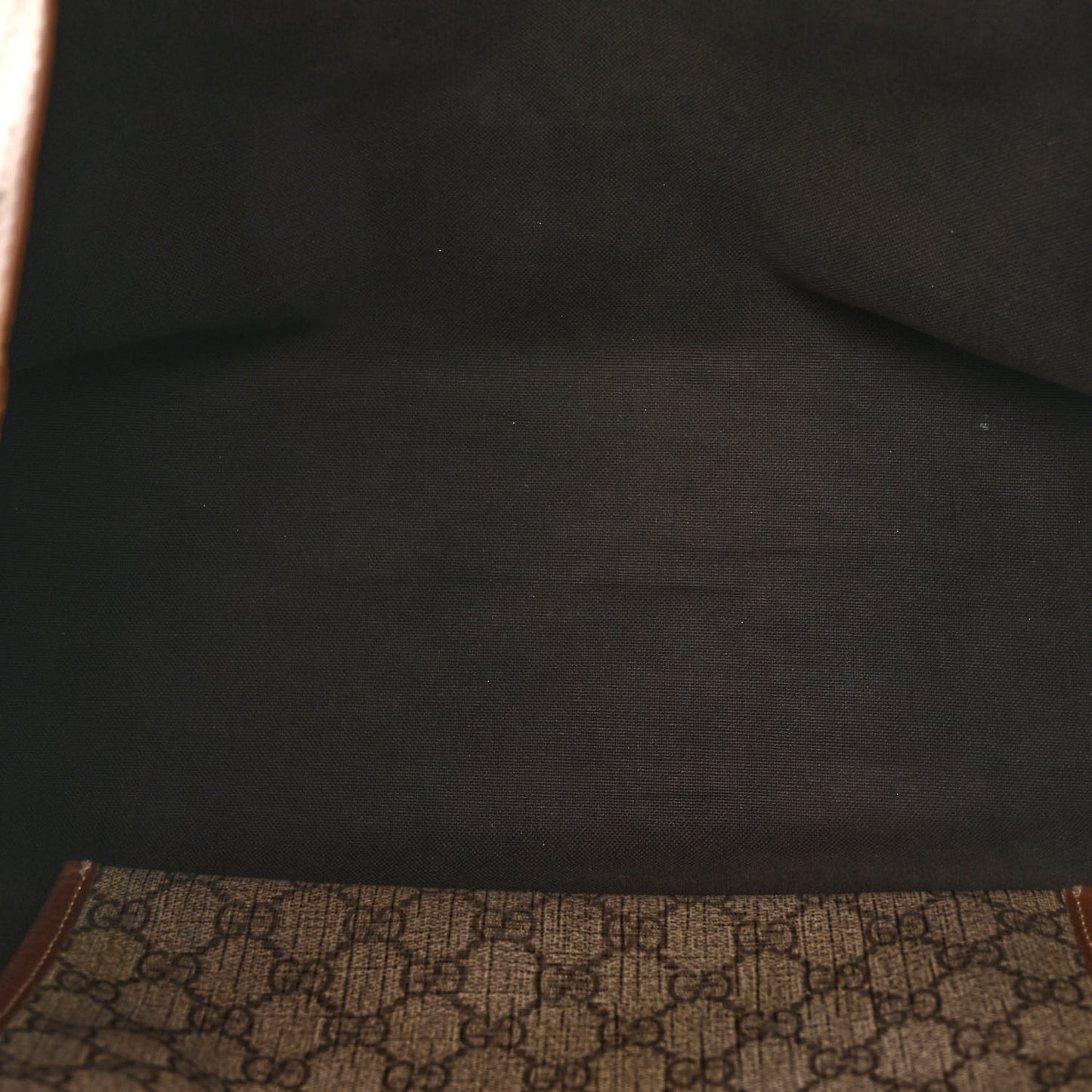 GG Plus Monogram Medium Signature Web Loop Tote Brown