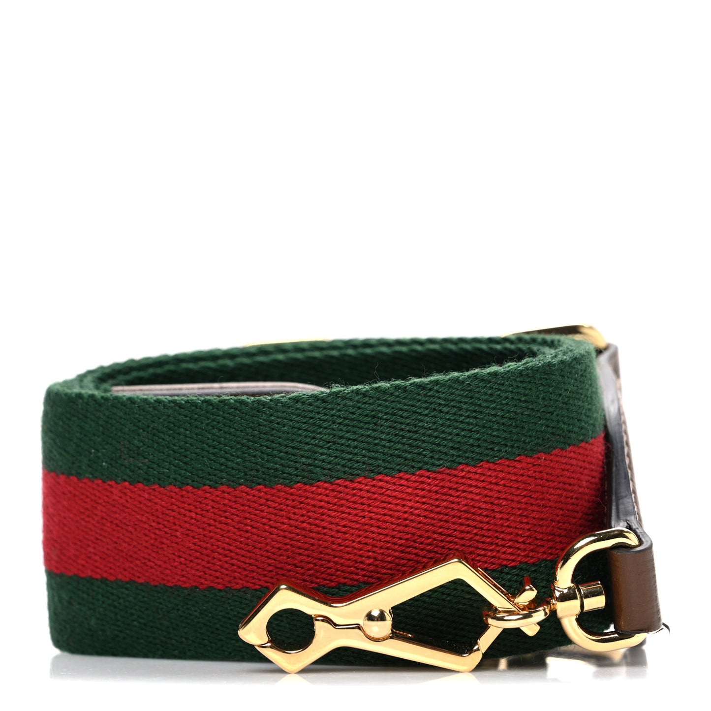 Canvas Web Shoulder Strap Green Red