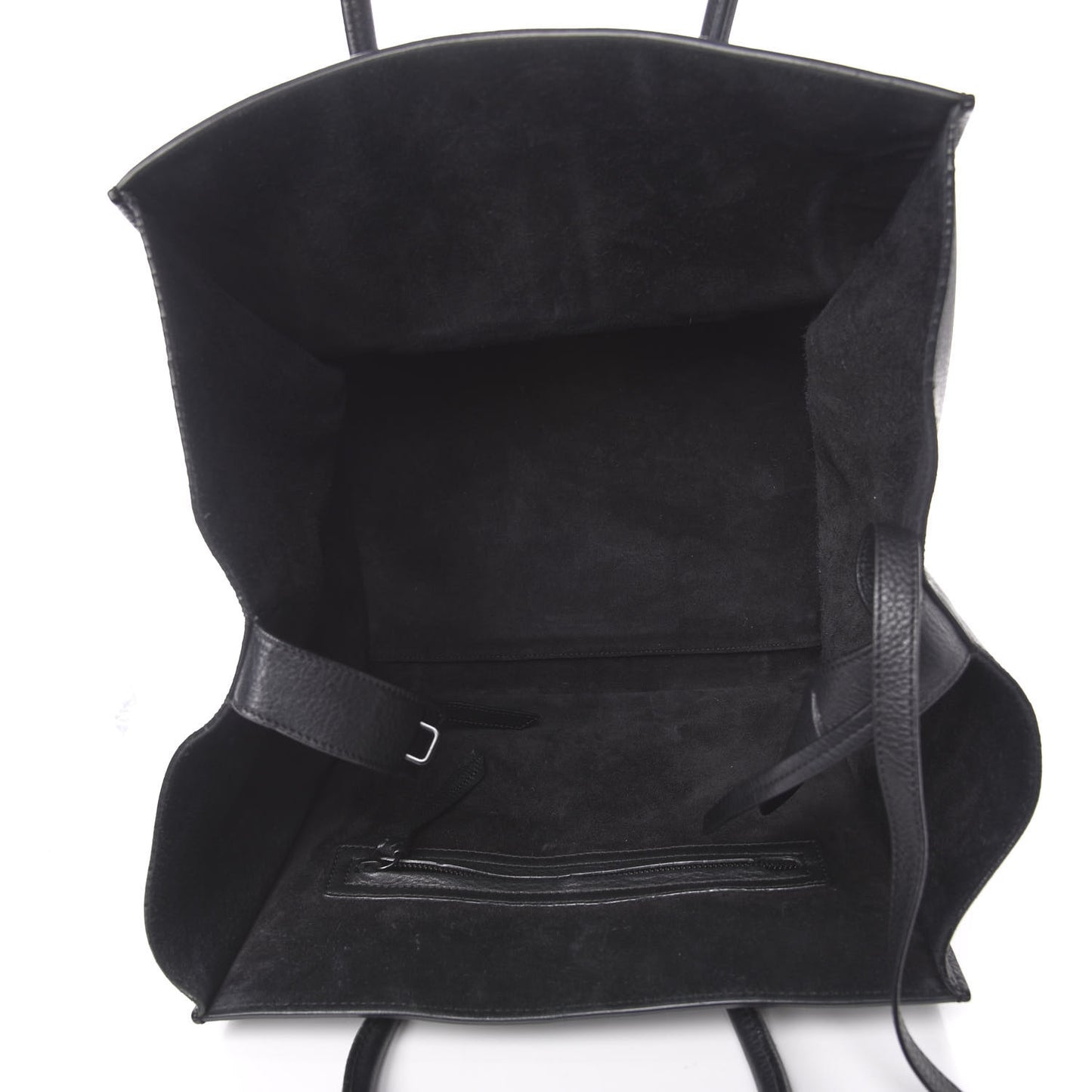 Supple Calfskin Medium Phantom Luggage Black