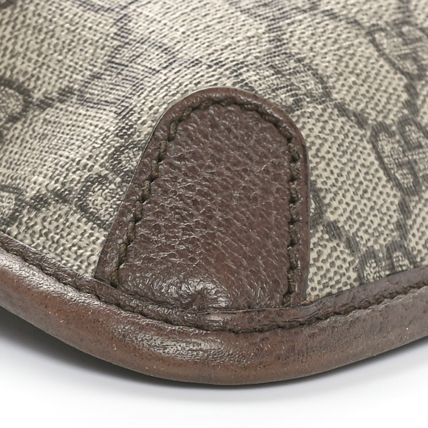 Gucci GG Supreme Monogram Neo Vintage Web Belt Bag Brown 9 of 11