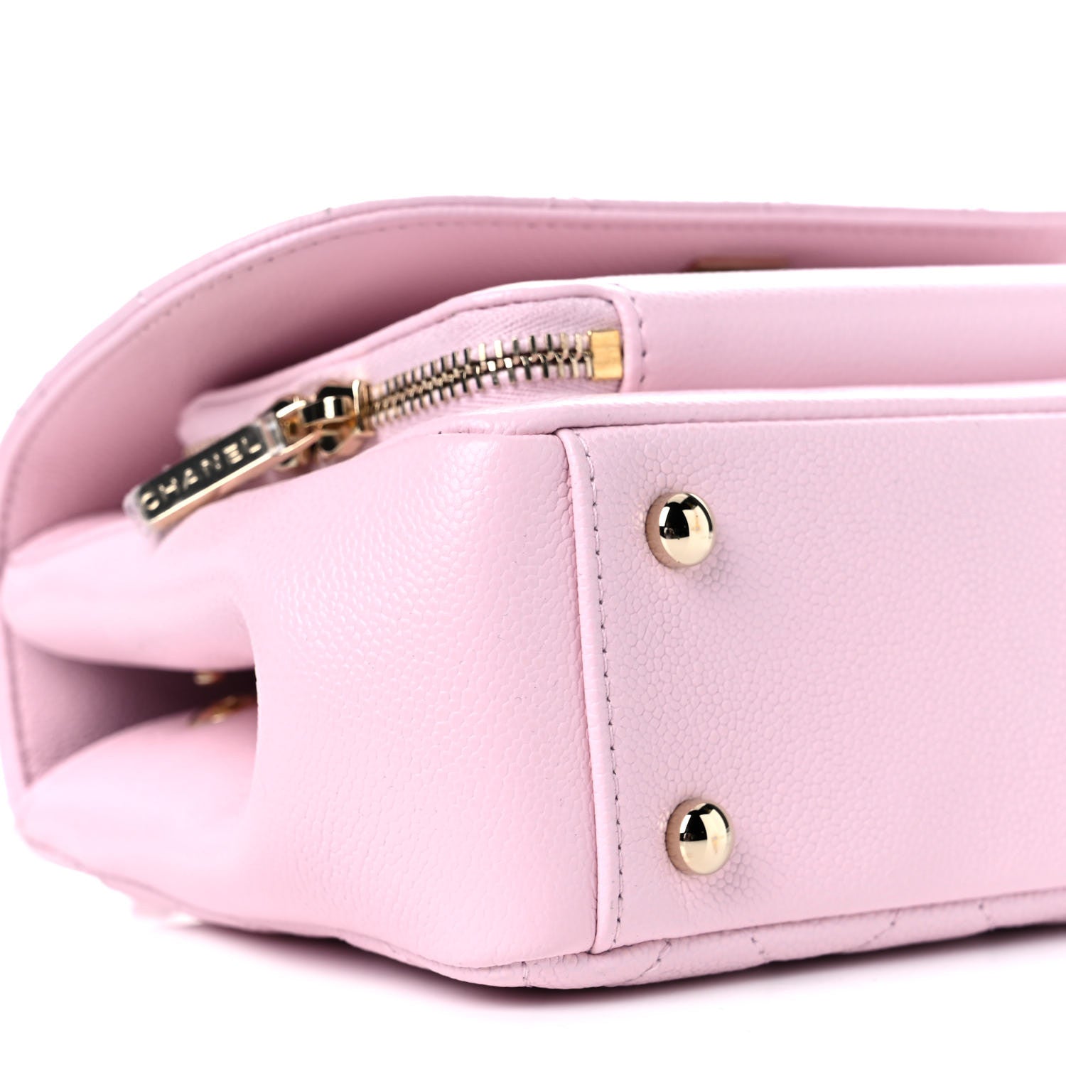 Chanel Caviar Quilted Small Business Affinity Flap Light Pink 5 of 9