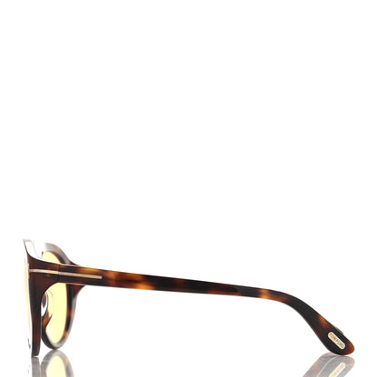 Tom Ford Rex-02  Aviator Sunglasses TF1001 Tortoise 3 of 7