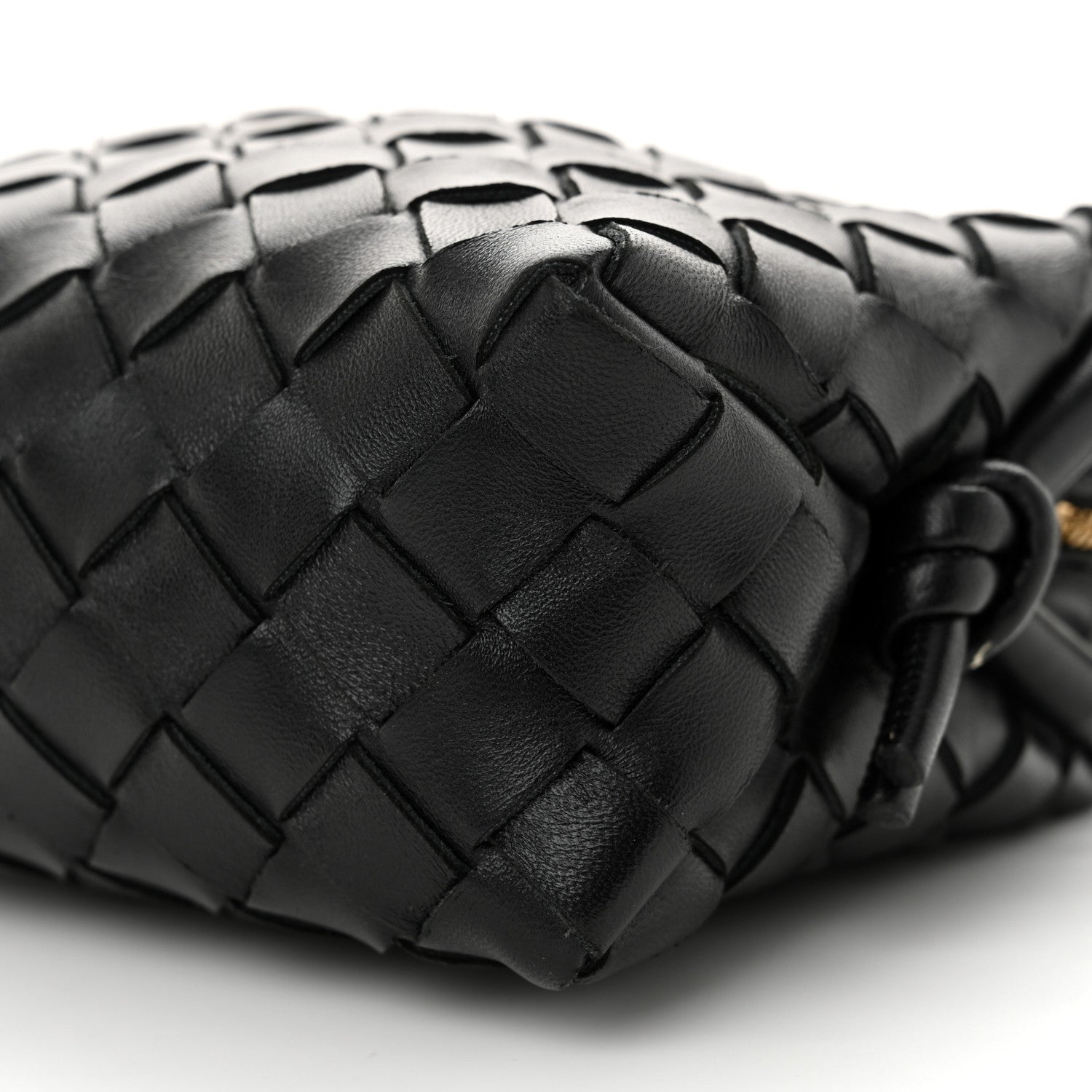 Bottega Veneta Nappa Intrecciato Mini Loop Camera Bag Black 9 of 10