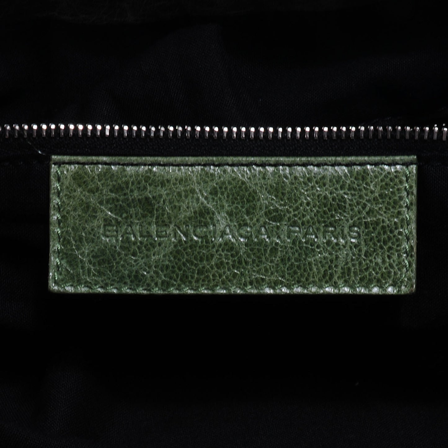 Agneau Giant 21 Silver Hardware Hobo Vert Thyme