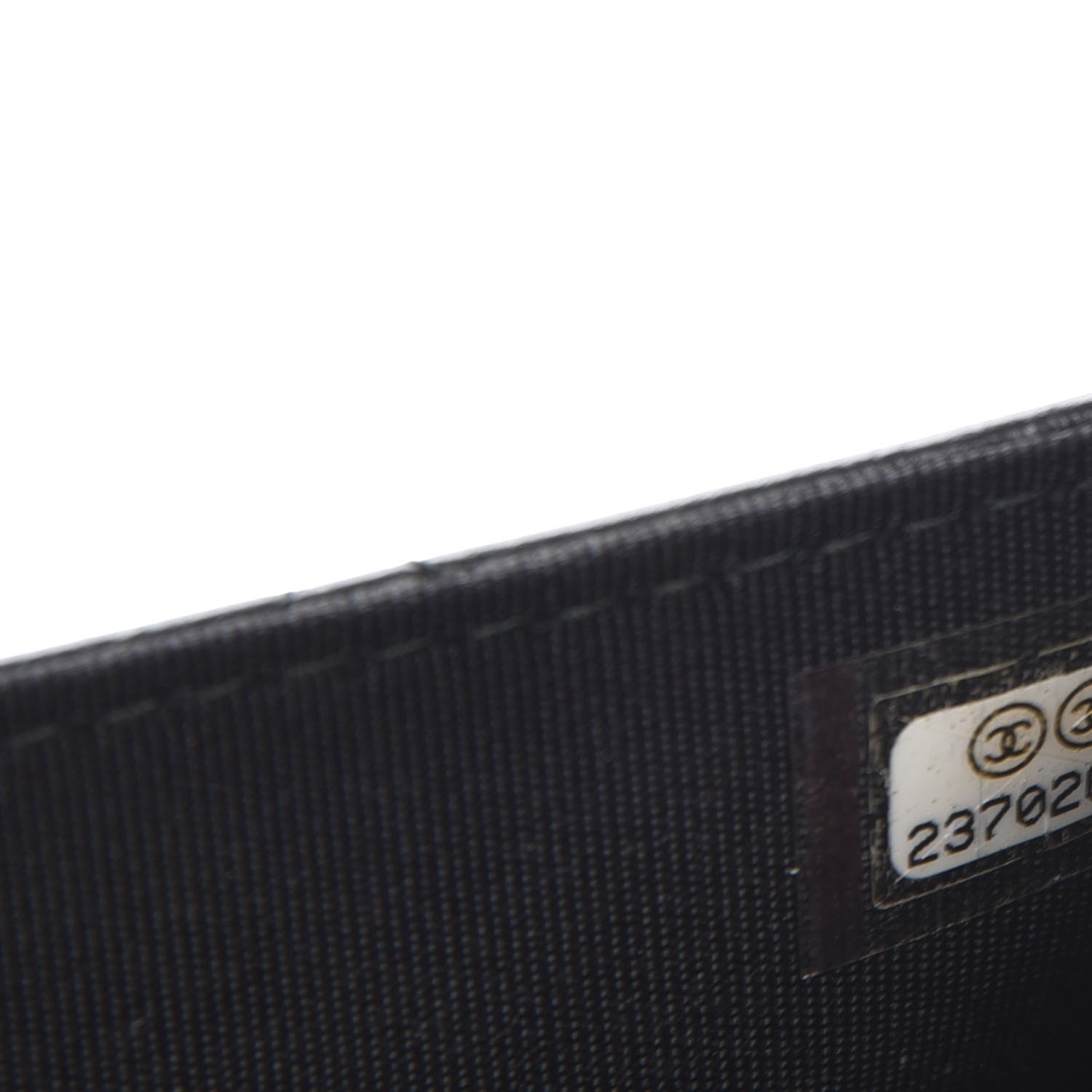 Chanel Aged Calfskin Quilted Lucky Charms 2.55 Reissue Wallet On Chain WOC Black 8 of 9